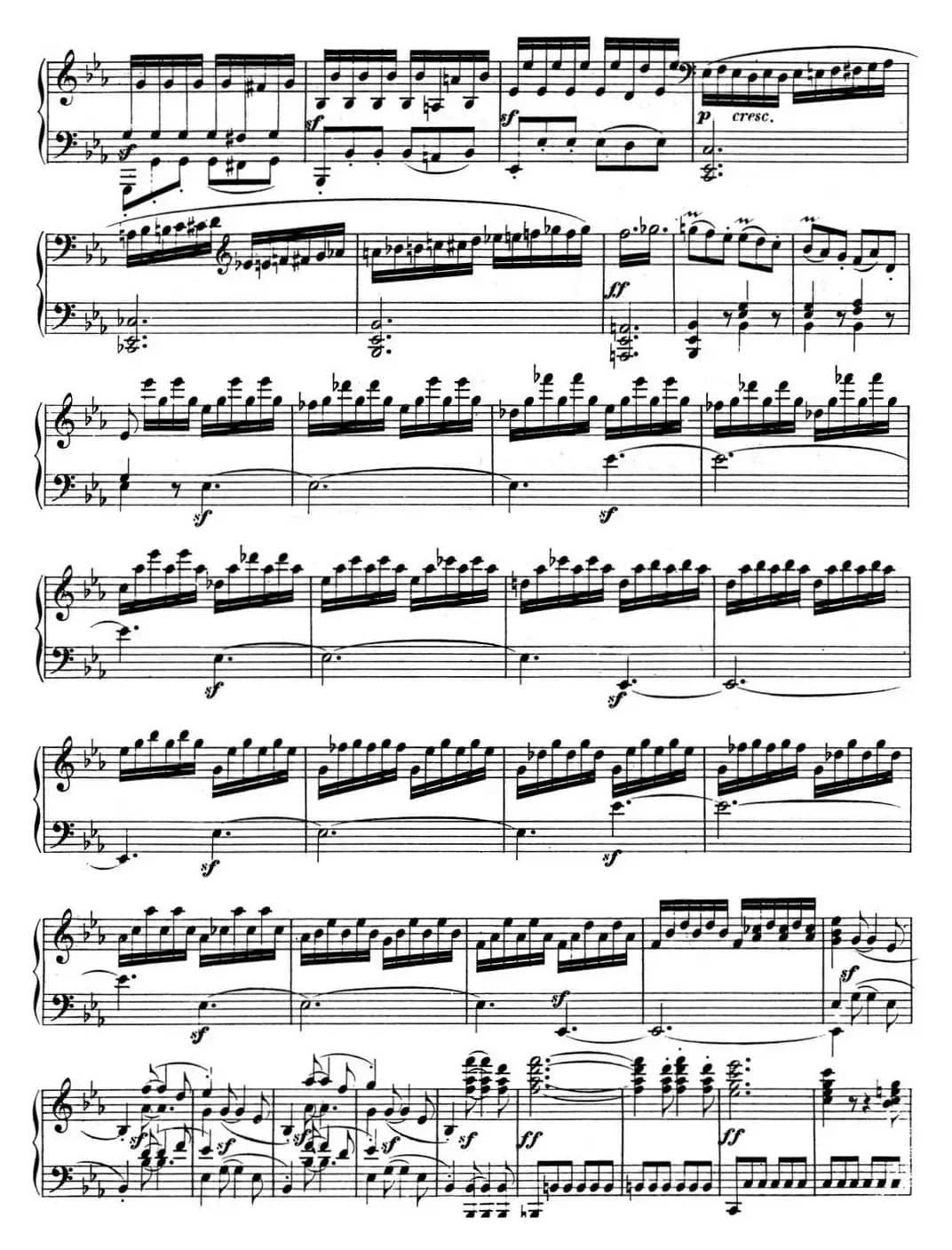 贝多芬钢琴奏鸣曲04 大调奏鸣曲 降E大调 Op.7 E-flat major