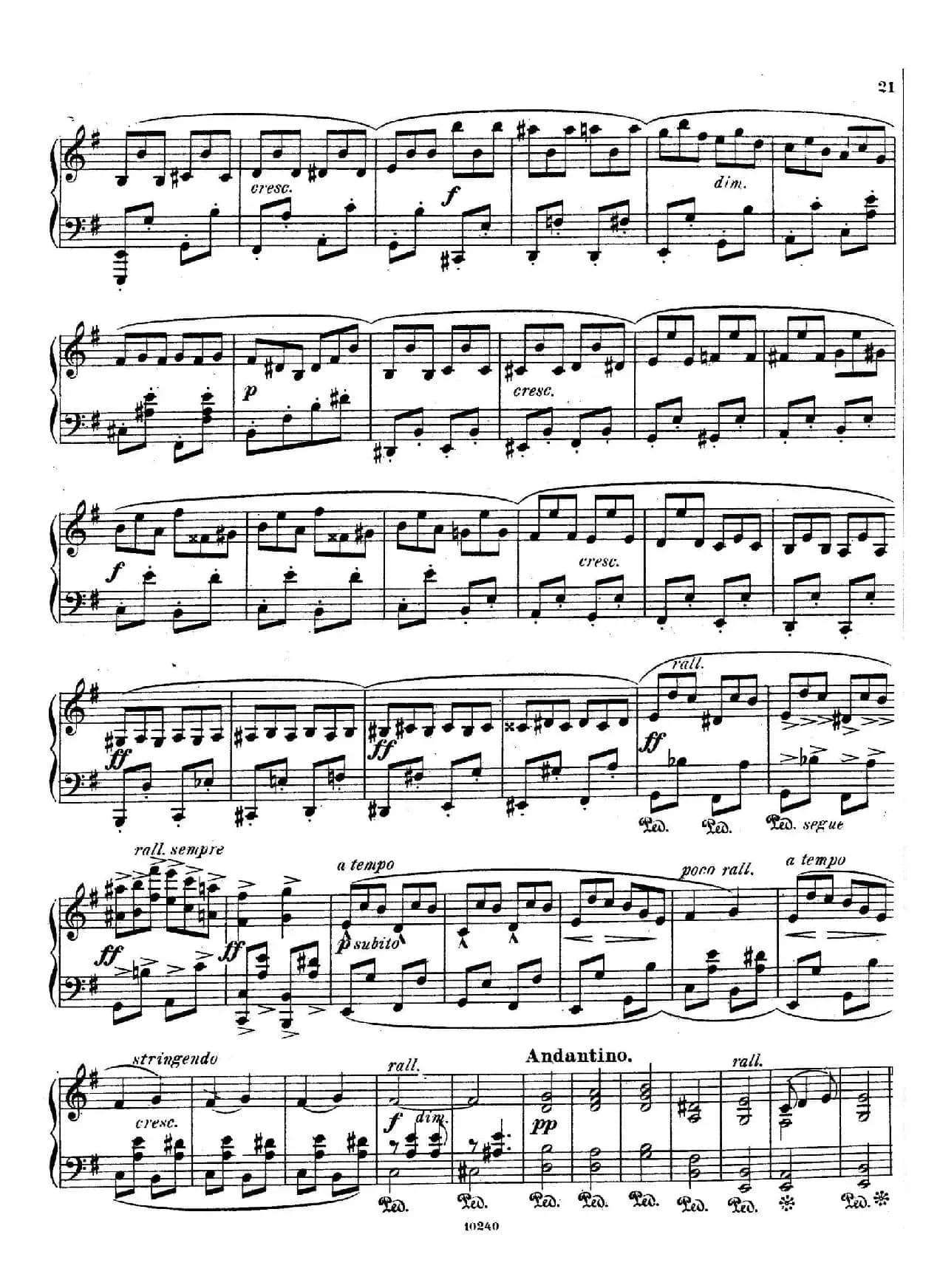 Etudes Rythmiques Op.149（节奏练习曲集）（5）