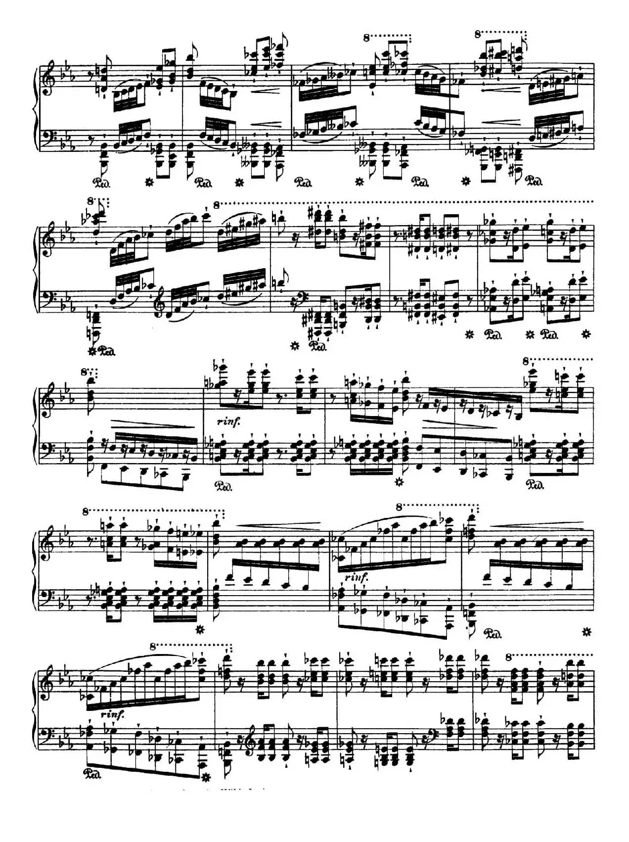 12 Etudes d'execution Transcendante S.139(12首超技练习曲·8)