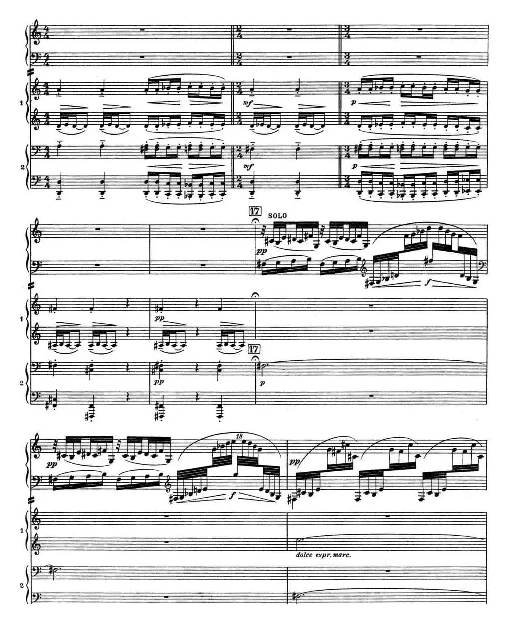 Nights in the Gardens of Spain 西班牙花园之夜 双钢琴版（Ⅰ-En el Generalife）