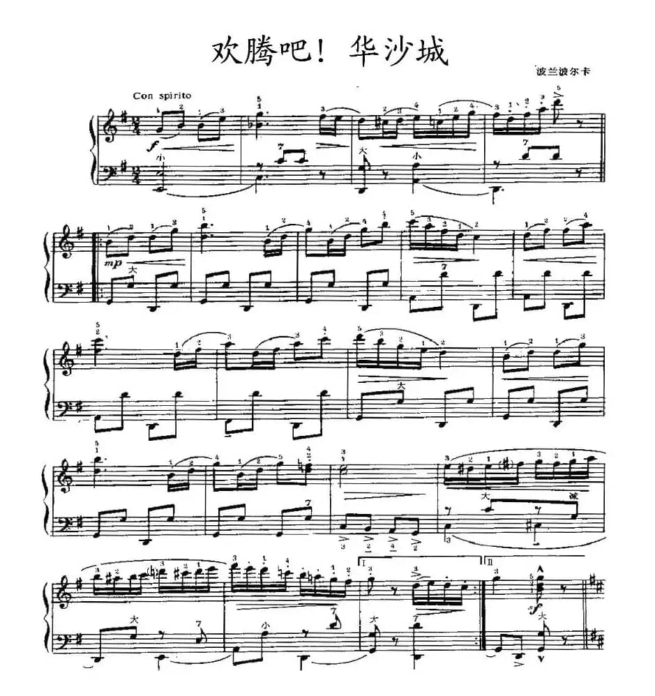 欢腾吧！华沙城