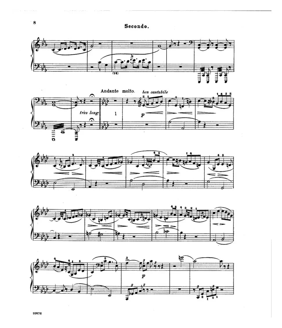 L'Arlesienne Suite No·1（阿莱城姑娘·第一组曲·四手联弹）