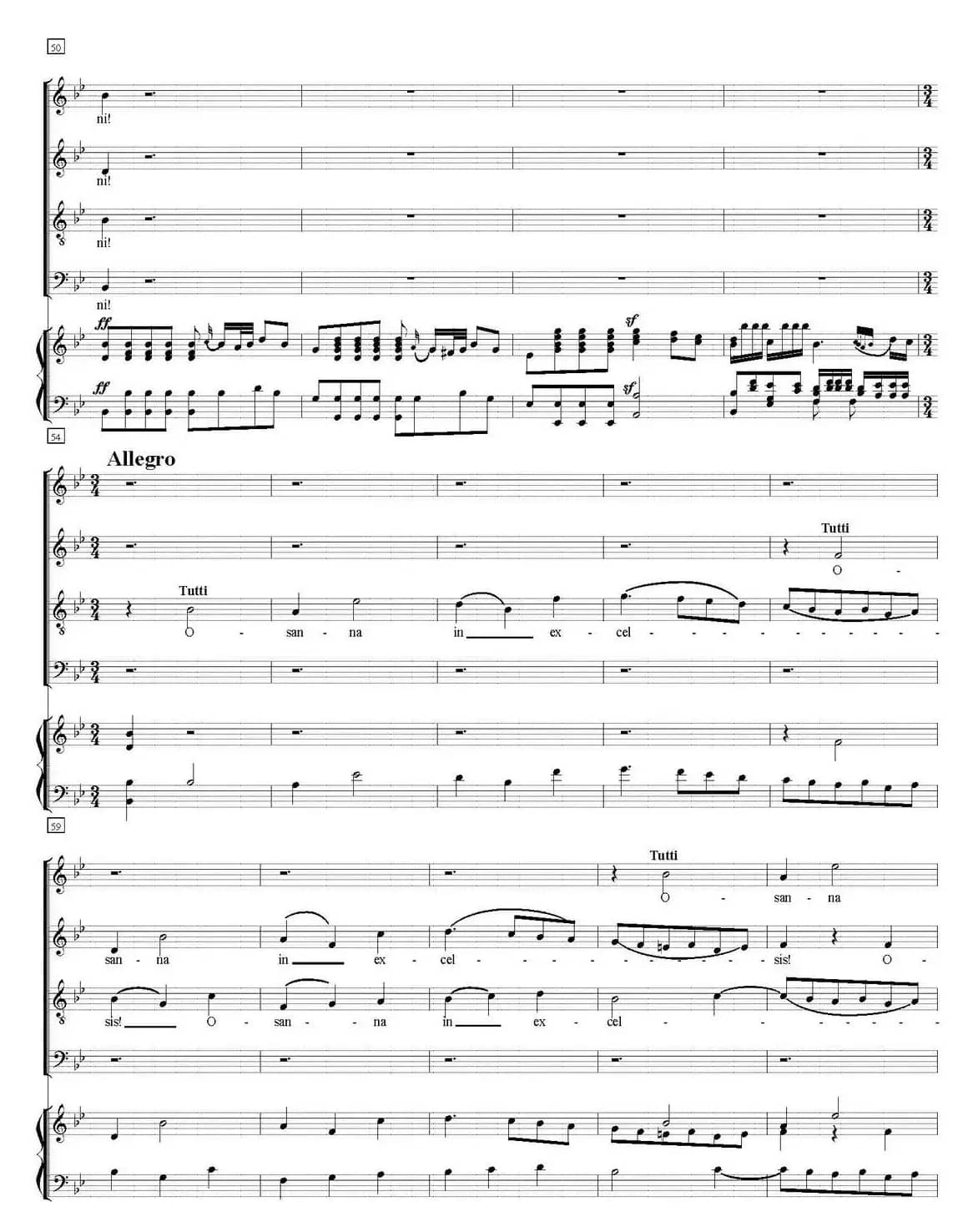 N°11 Benedictus（萨克斯四重奏+钢琴伴奏）