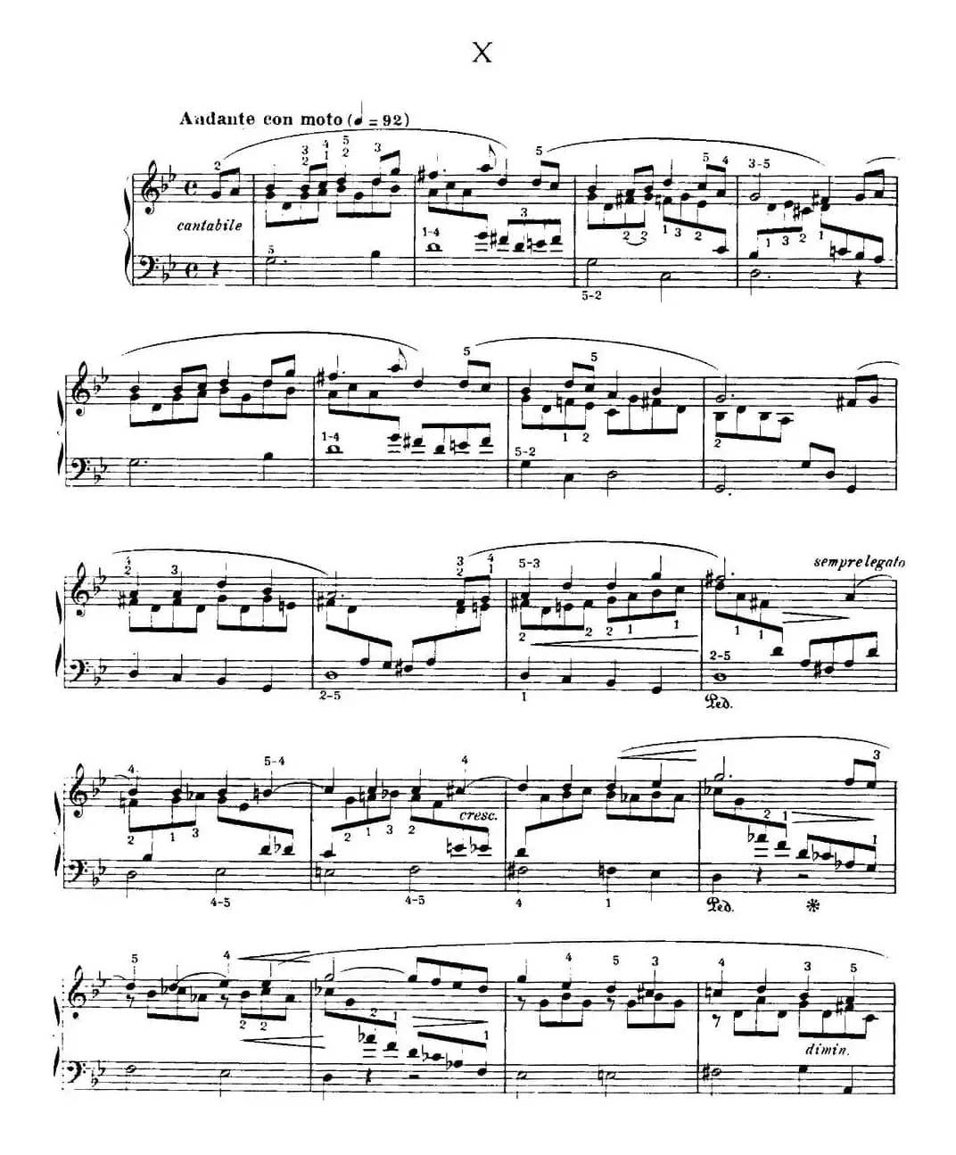 20 Petites Etudes, Op.91(20首小型练习曲)(10)