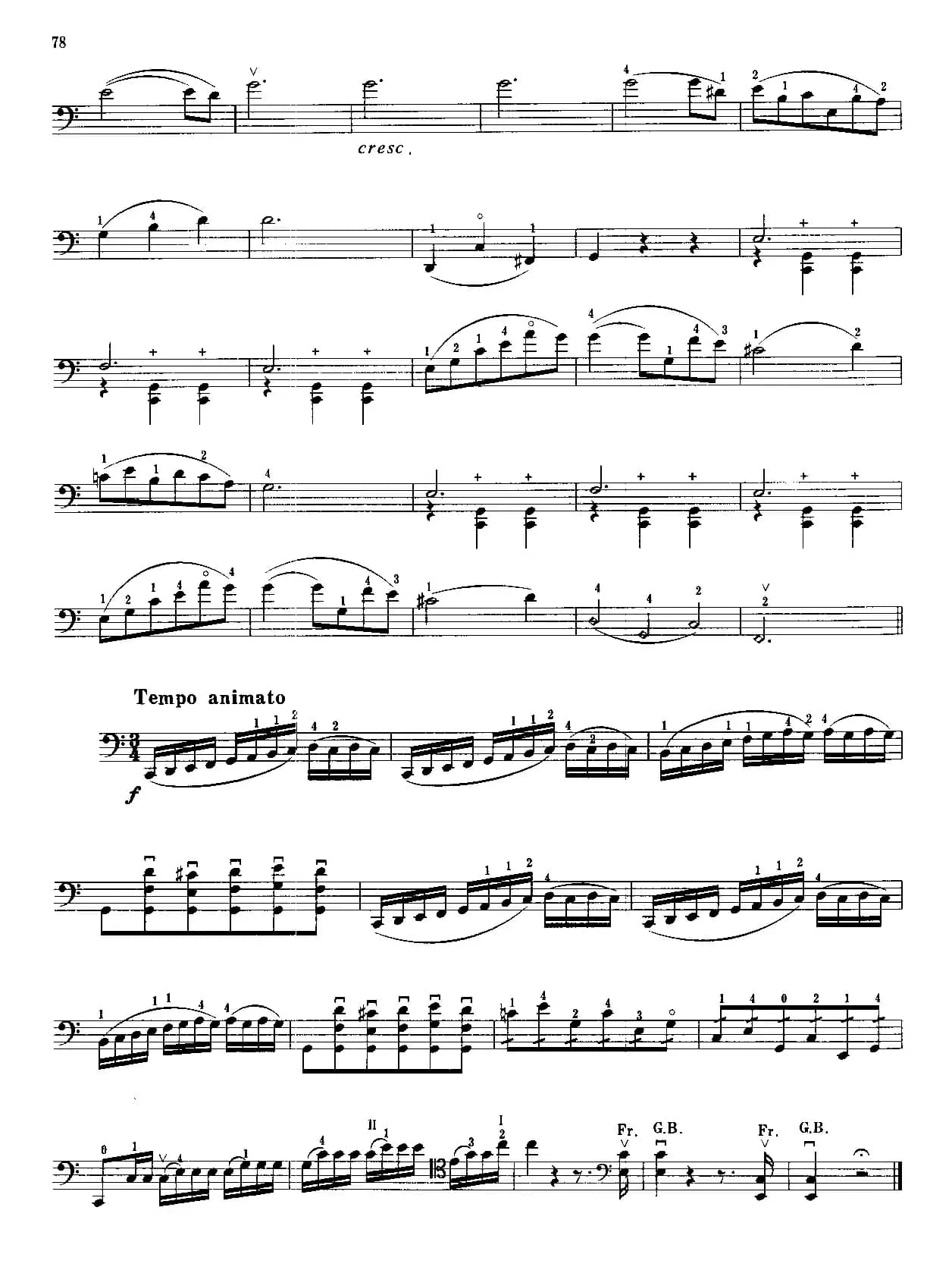 韦格尔主题与变奏（大提琴）