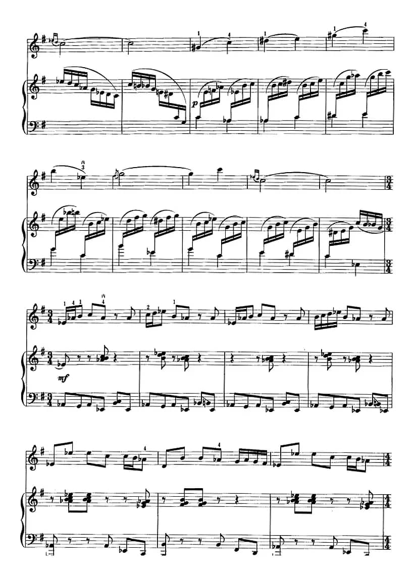 第一二胡狂想曲（二胡+钢琴伴奏）