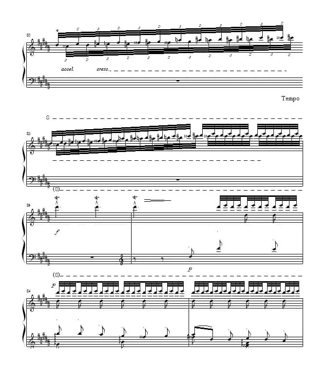 钟（帕格尼尼大练习曲III 、“清代皇帝”制谱版）