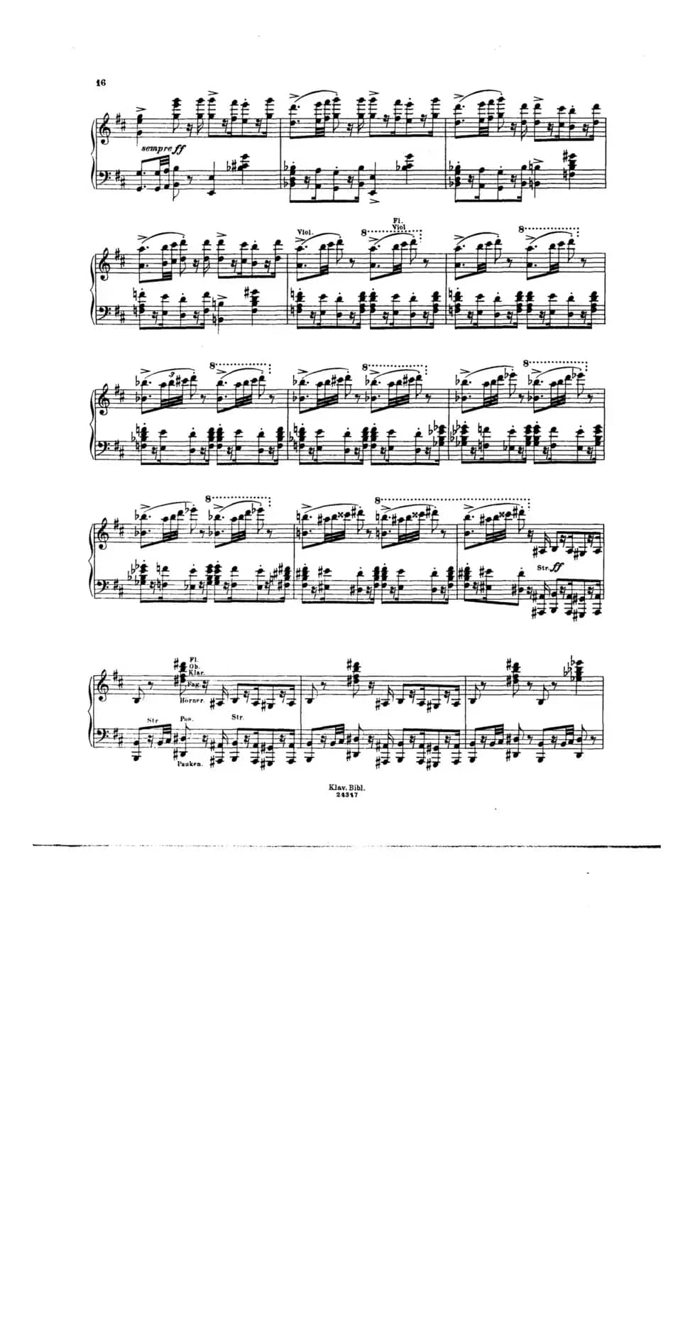 Die Hunnenschlacht S·105 - Solo Piano（匈奴之战·钢琴独奏版）