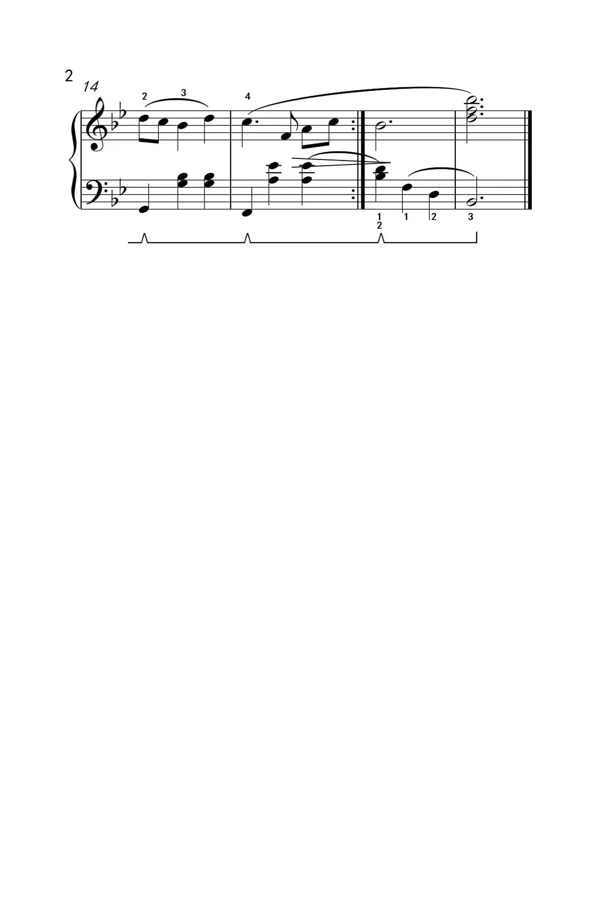 春天年年到人间（约翰·汤普森 成人钢琴教程 第二册）