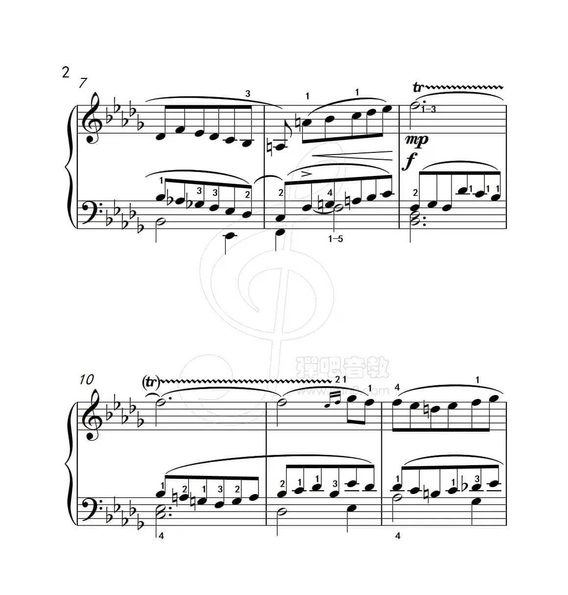 练习曲 44（克拉莫钢琴练习曲60首）