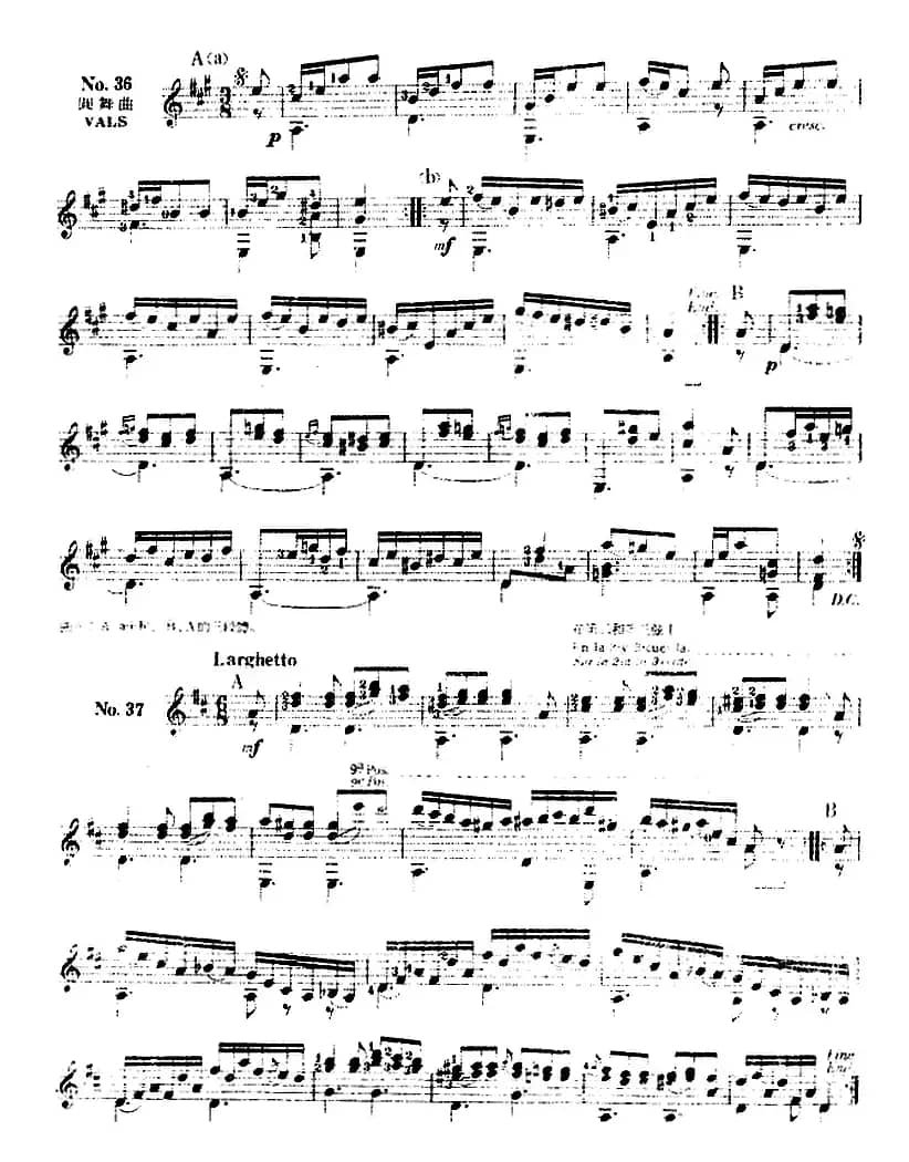 西班牙吉他独奏曲：五十首渐进练习曲