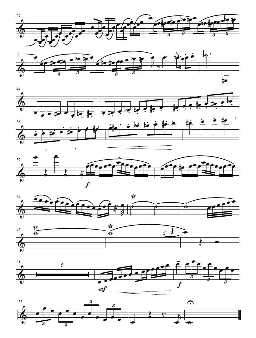 协奏曲（单簧管）