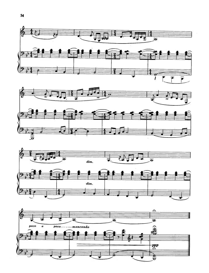 牧马之歌（单簧管+钢琴伴奏）