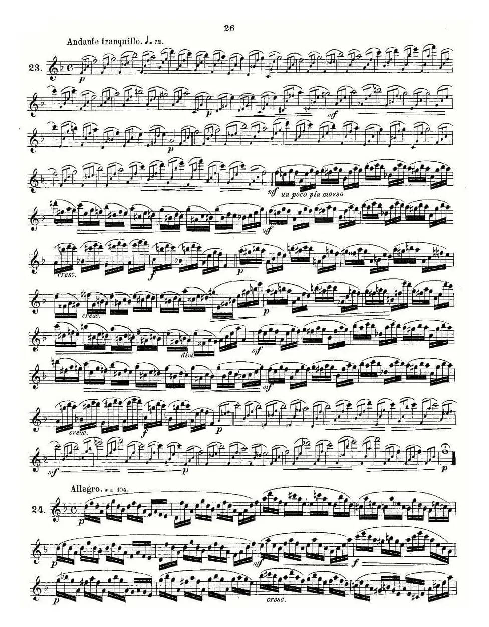 24 instructive Uebungen.Op.30（13—24）