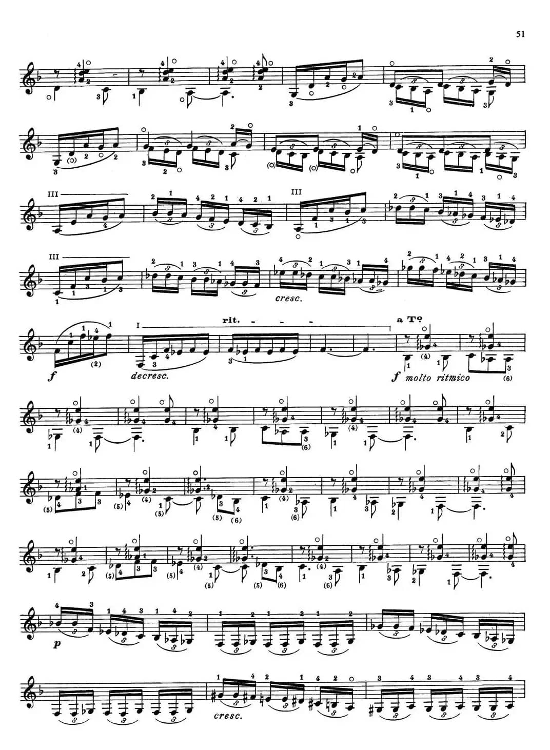 Joaquin Rodrigo Music for Guitar（罗德里戈吉他音乐P47-53）（古典吉他）