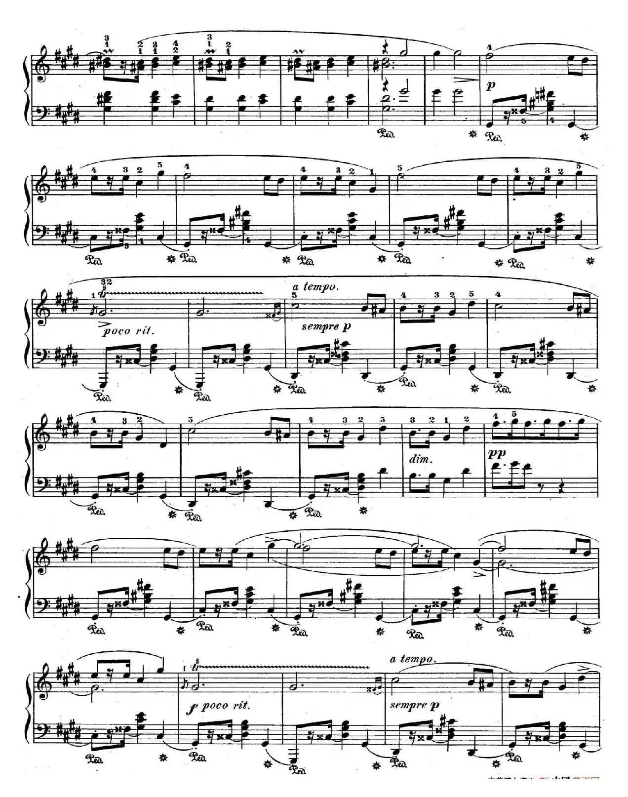 Quatre Mazurkas Op.30（4首玛祖卡舞曲·4）