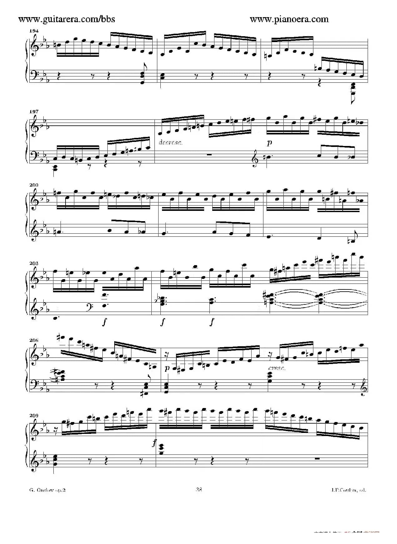 Grande Piano Sonata in c Minor Op.2（c小调华丽钢琴奏鸣曲·第四乐章）