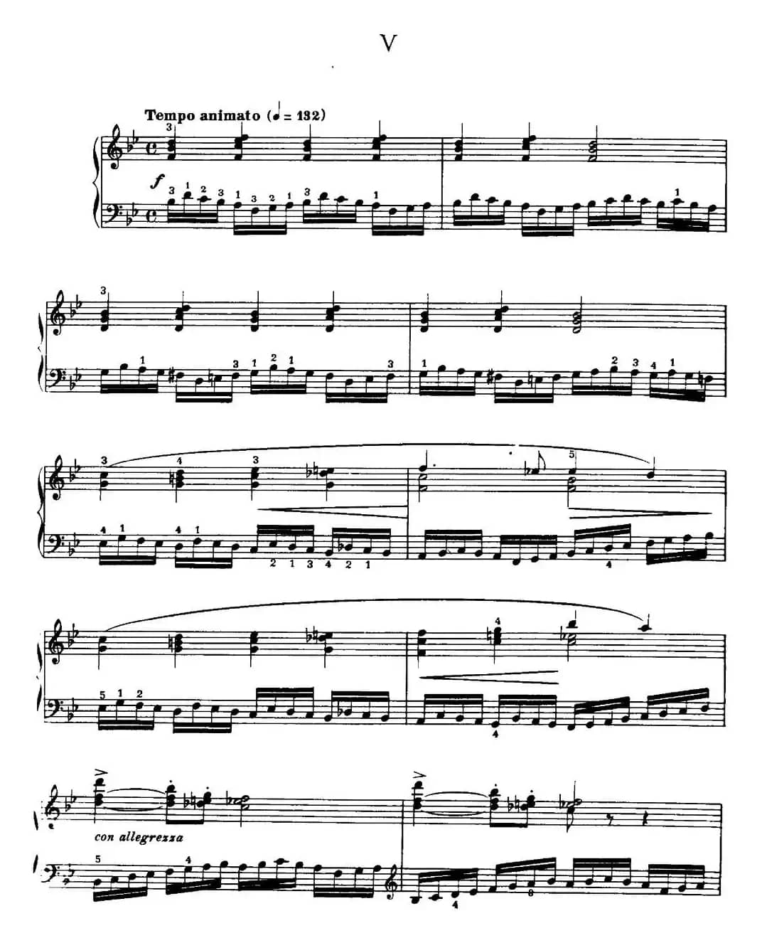 20 Petites Etudes, Op.91（20首小型练习曲）（5）