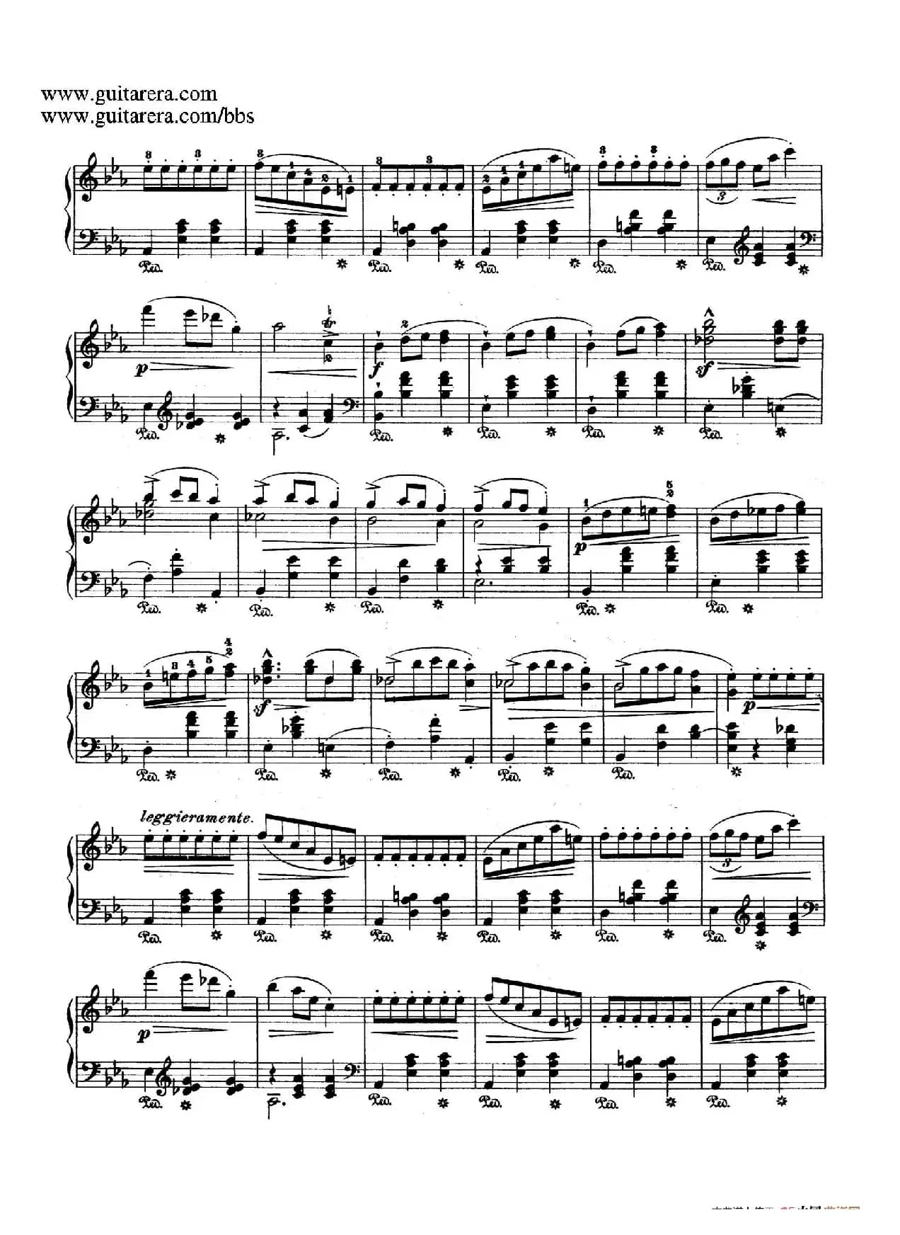 Grande Valse Brillante in E-flat Major Op.18 （降E大调华丽辉煌圆舞曲）