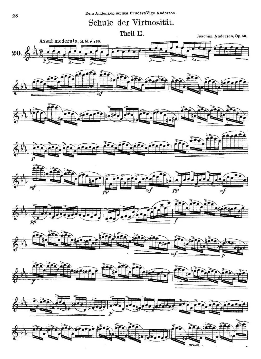 Schule der Virtuosität. Op. 60（20）