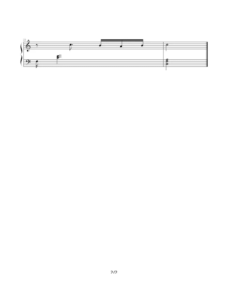 钢琴小品（于洋作曲版）