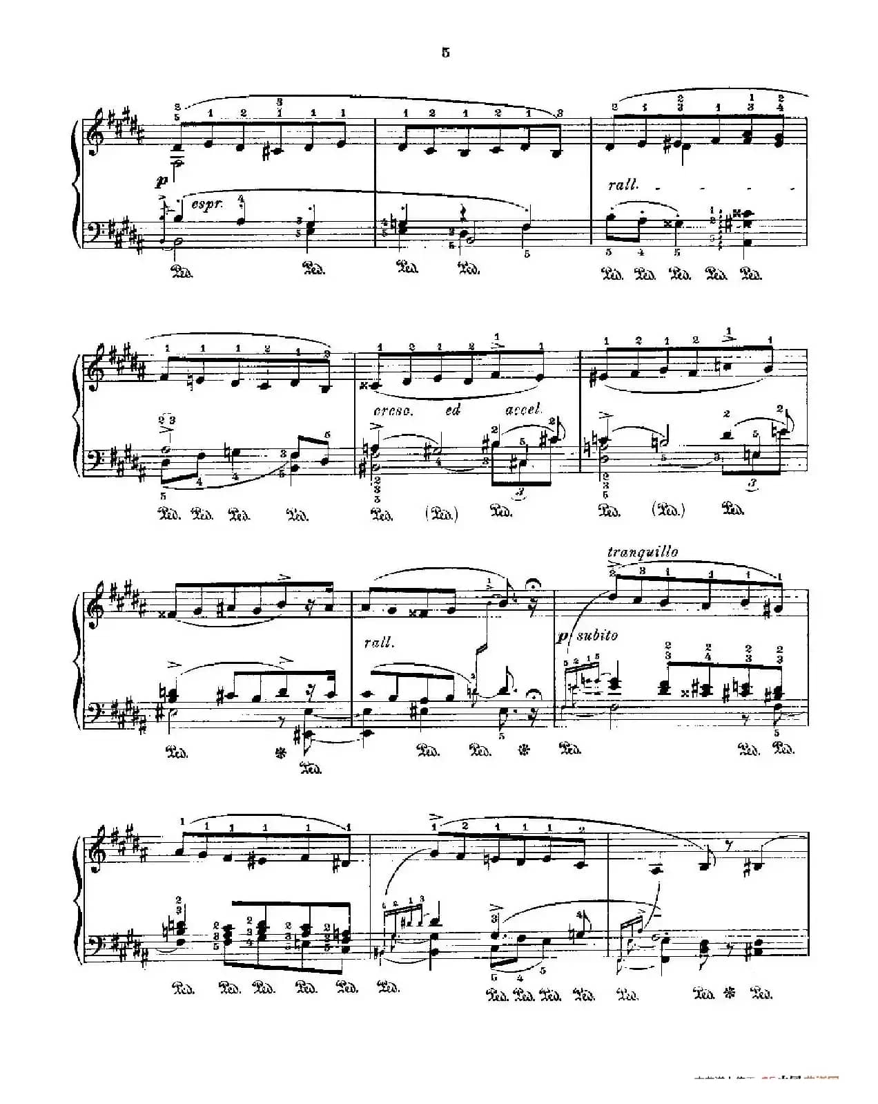 53首以肖邦练习曲为素材而作的练习曲（No.41）