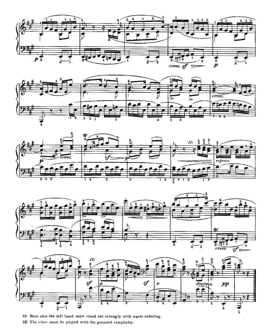 贝多芬钢琴小品（Bagatelles）（Op.33 之4）