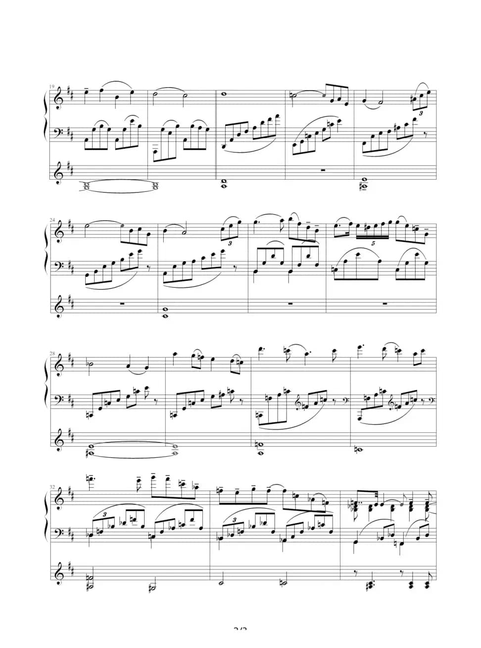 沉思（马斯涅作曲、寒风制谱版）