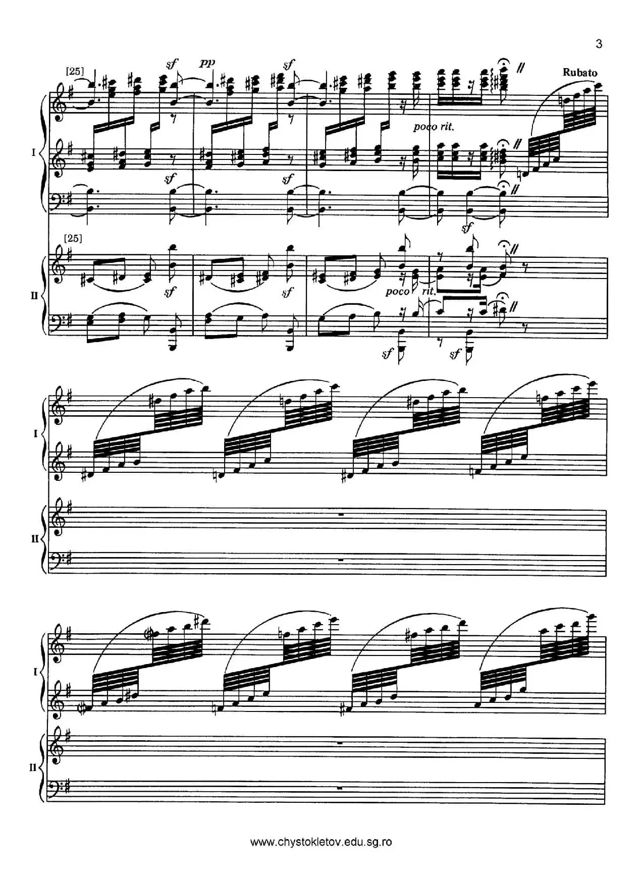 Nutcracker Op.71 芭蕾舞剧《胡桃夹子》(改编双钢琴版·第三部分)