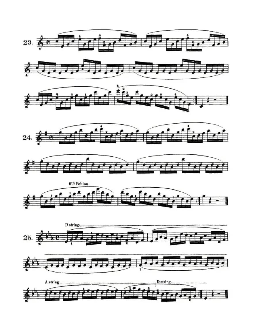 School of Mechanism,Op.74（小提琴技巧 作品.74）