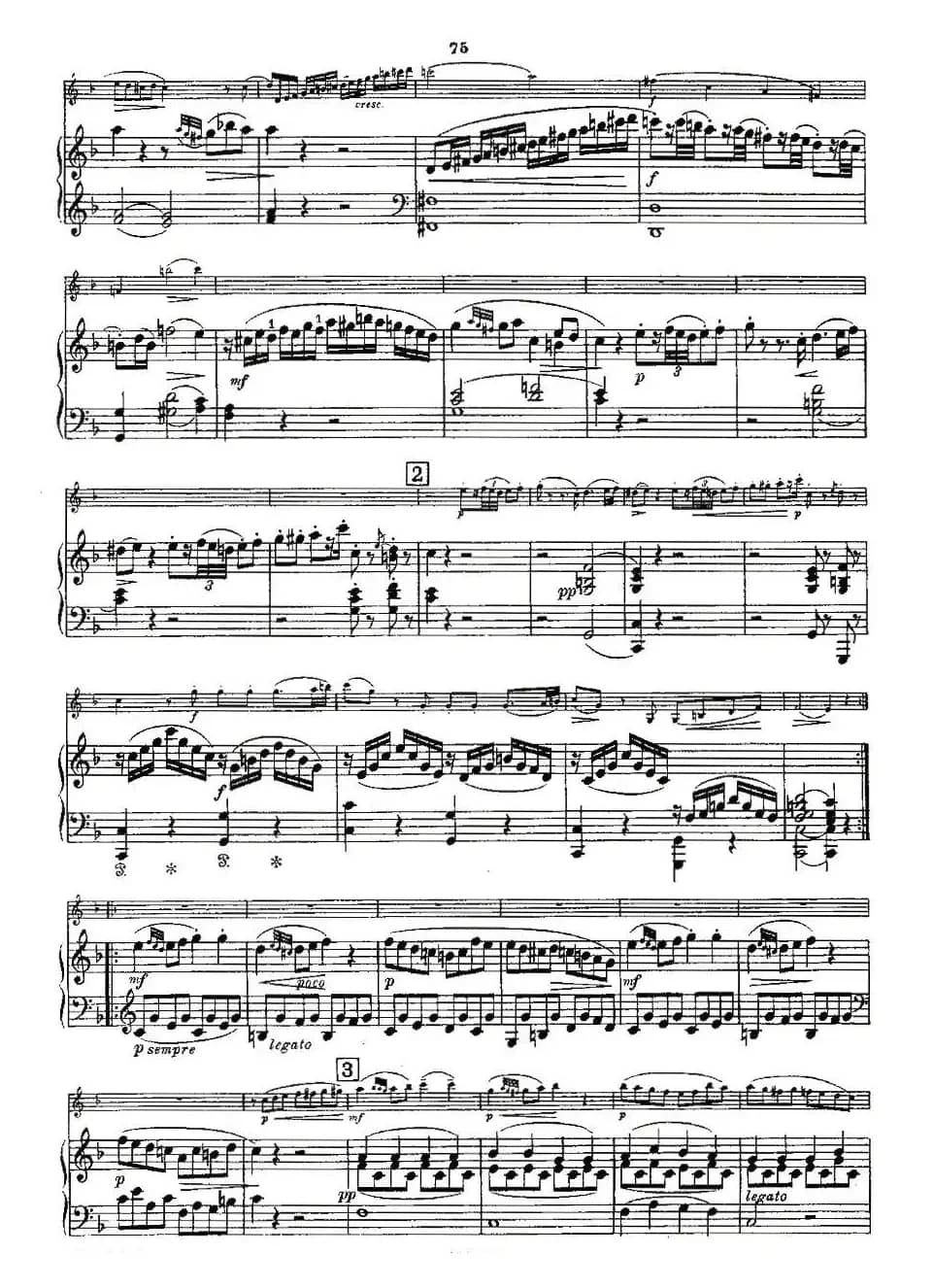 Mozart - Violin Sonata No.7, KV. 376（第七小提琴奏鸣曲）