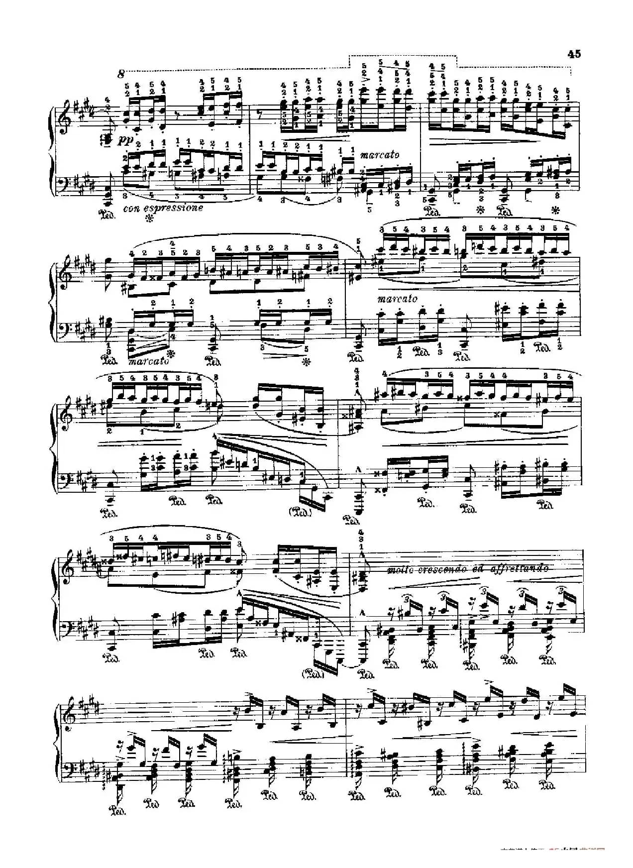 53首以肖邦练习曲为素材而作的练习曲（No.17）