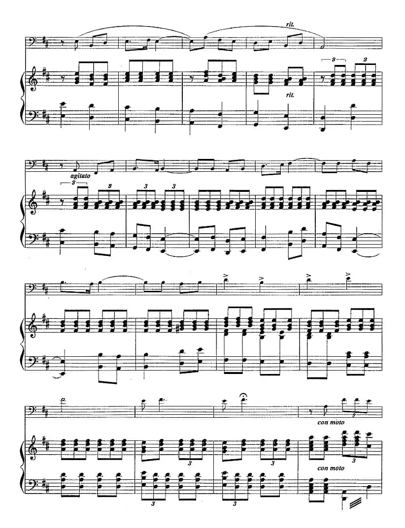 我老汉越活越年轻（长号+钢琴伴奏）