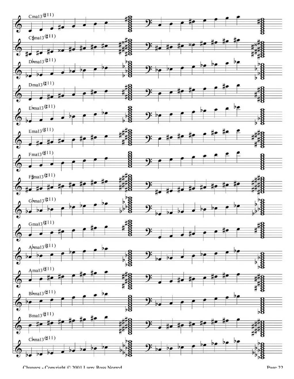 Changes（爵士乐和弦教材）（P21-40）