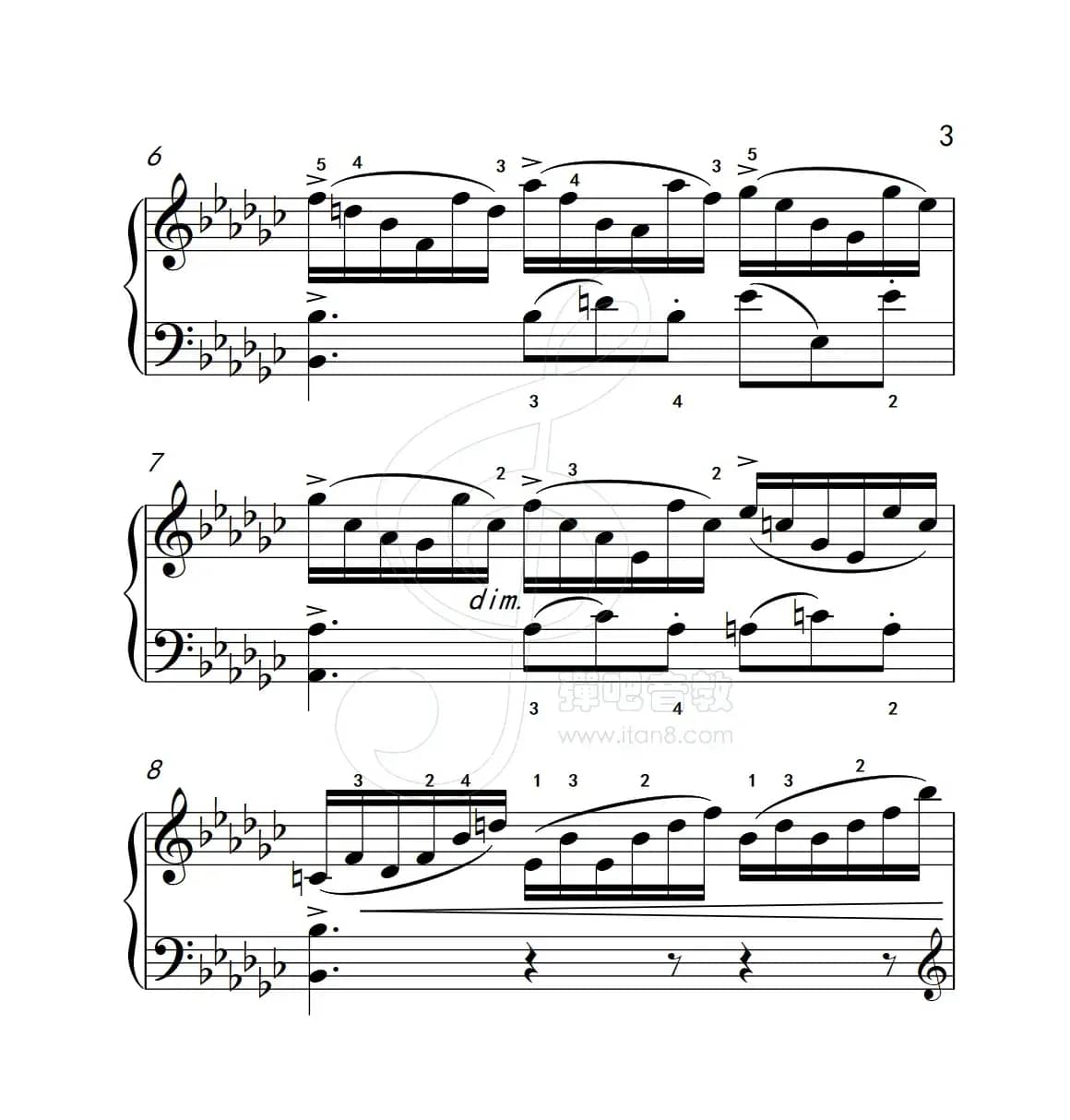 练习曲 31（克拉莫钢琴练习曲60首）