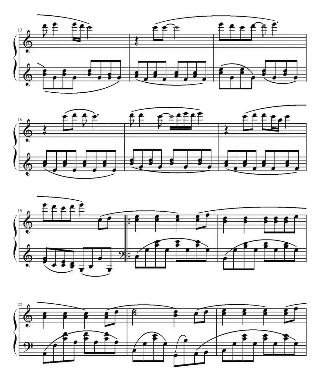 Big Big World（弹琴吧制谱版）