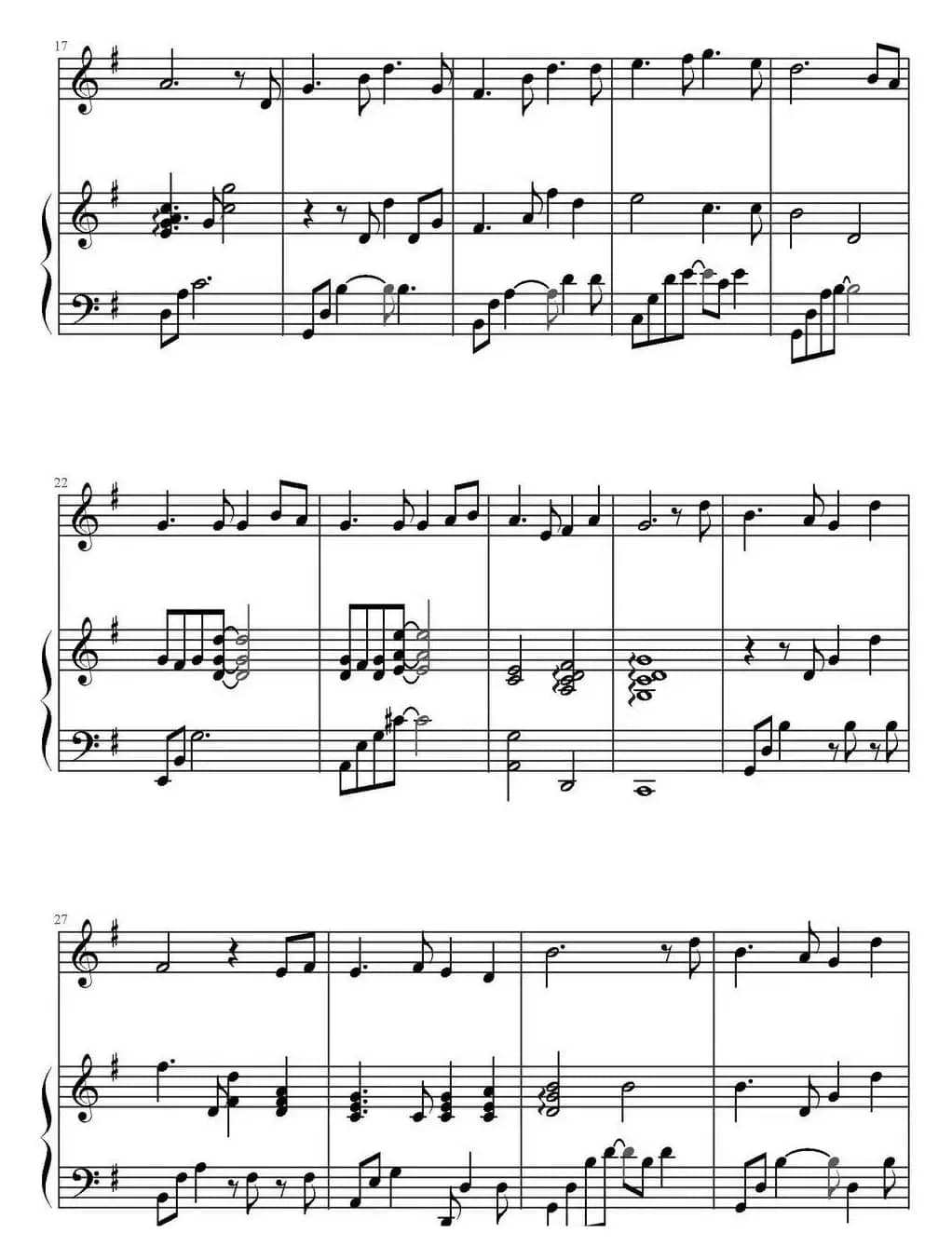 月亮代表我的心（鸠玖编配版）