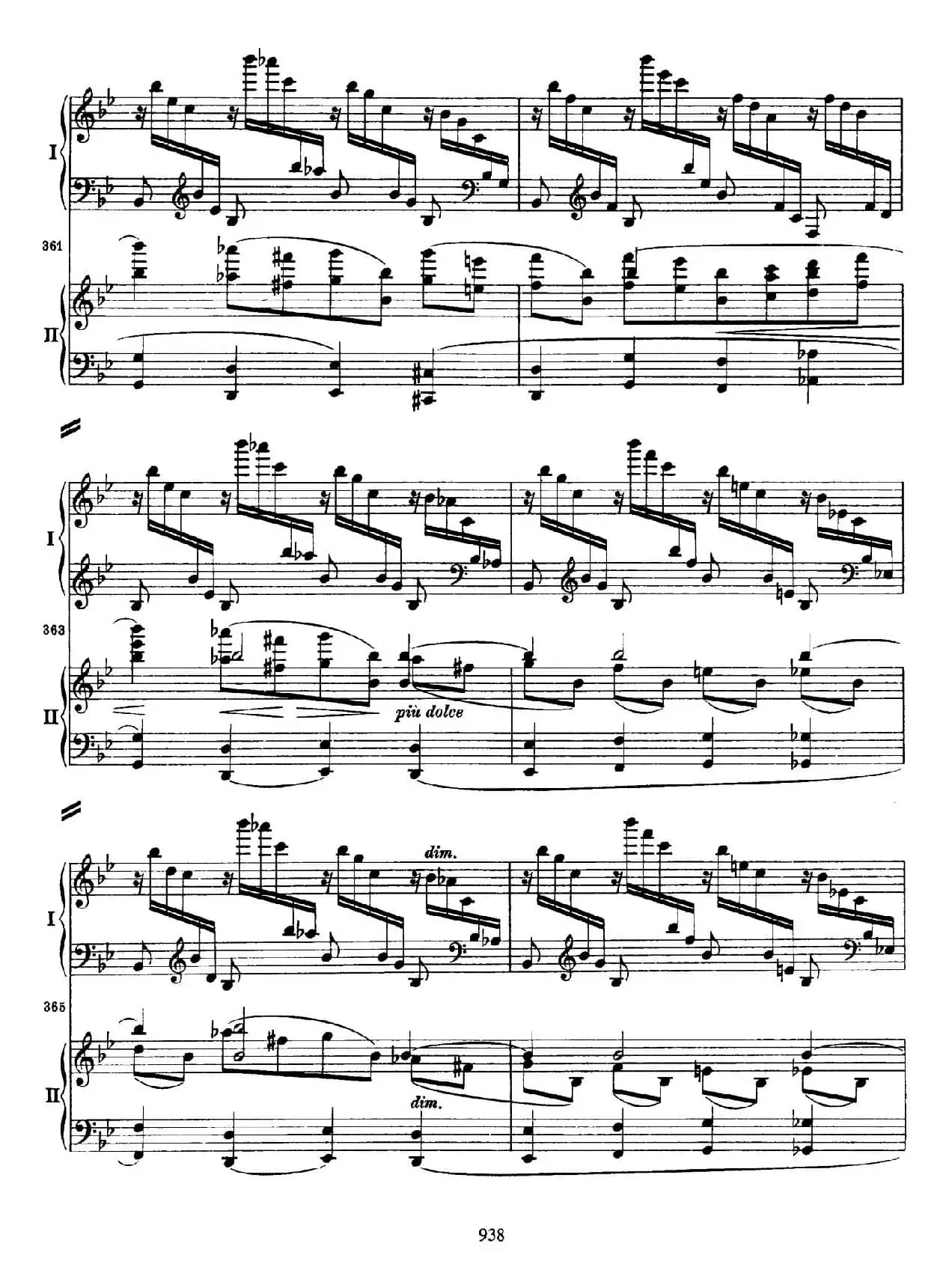 降B大调第二钢琴协奏曲 （P31——40）