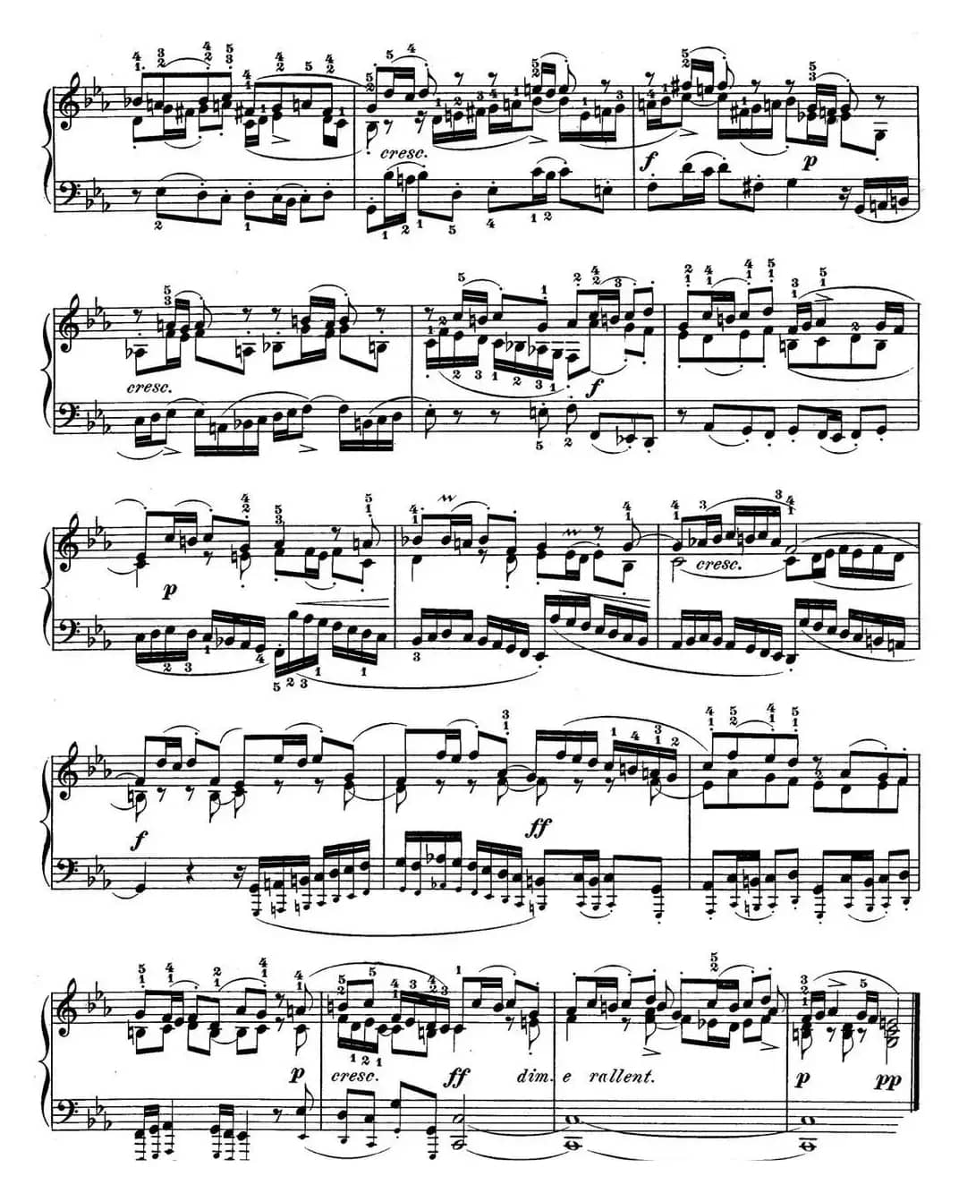 巴赫《平均律钢琴曲集·第一卷》之赋格曲（NO.2）