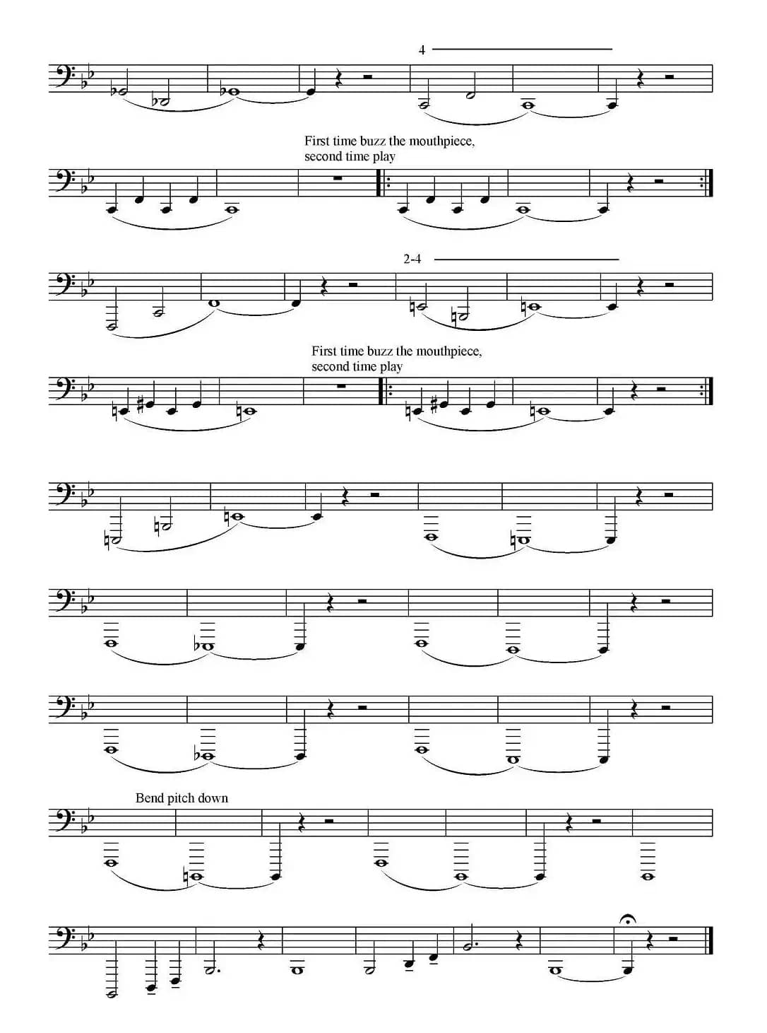 BB-flat大号每日练习第一部分：基础练习