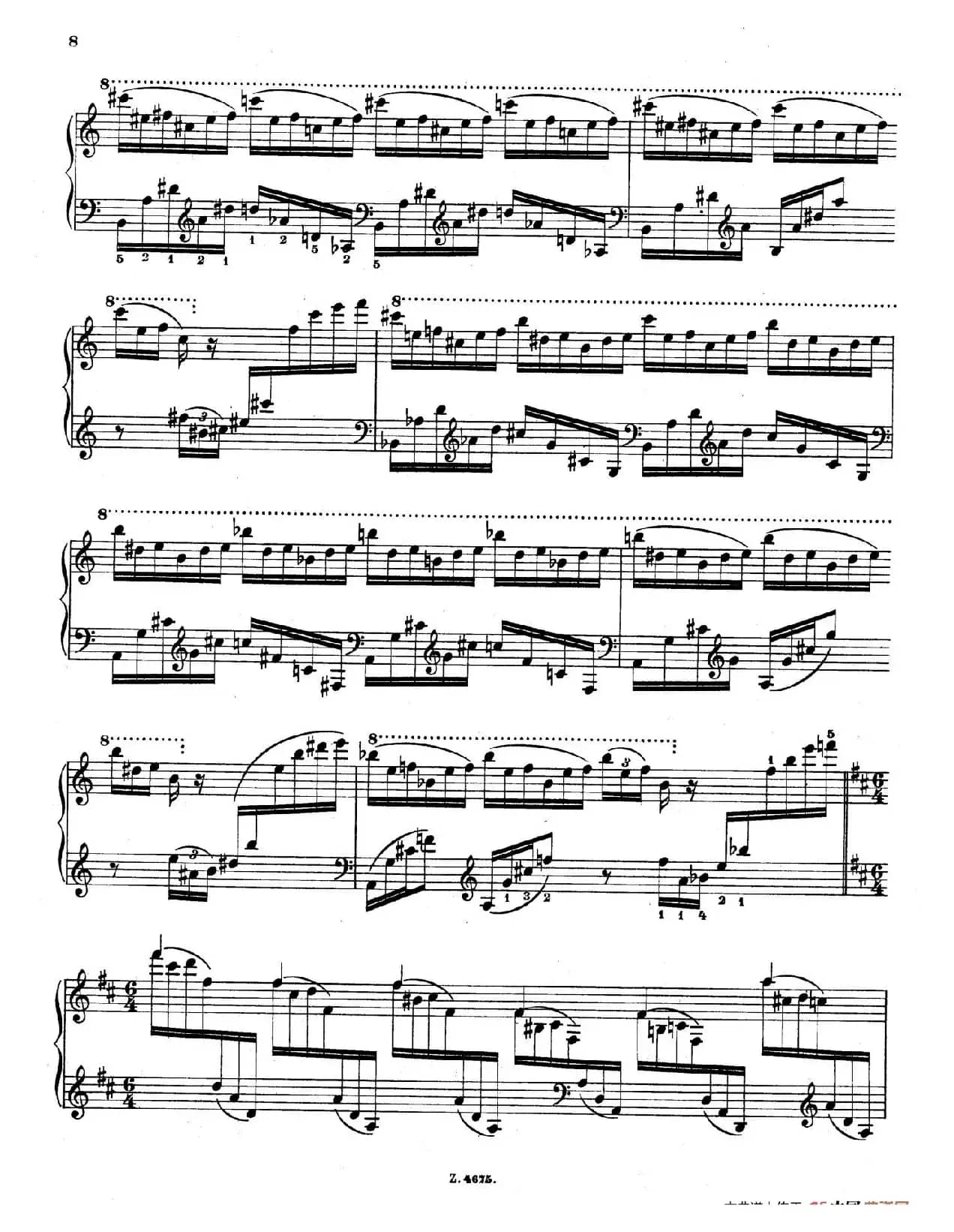 Charakterskizzen Op.40（个性素描 1. 幻影 Vision）