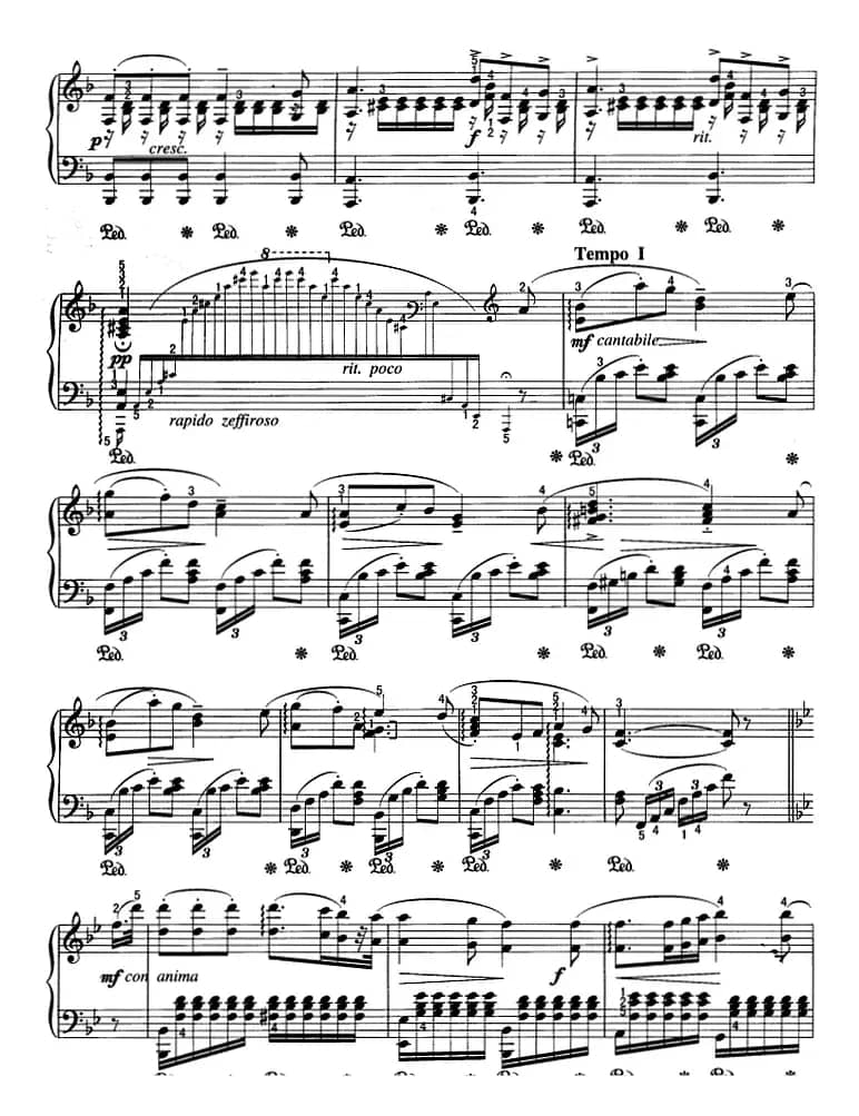 不可不弹的世界钢琴名曲：花之歌