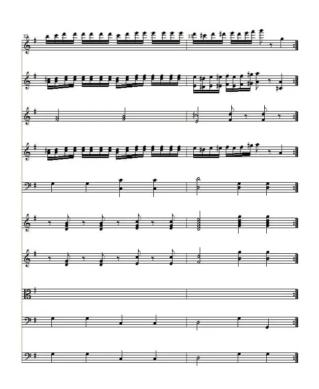 玛利诺之歌（管弦乐队总谱）