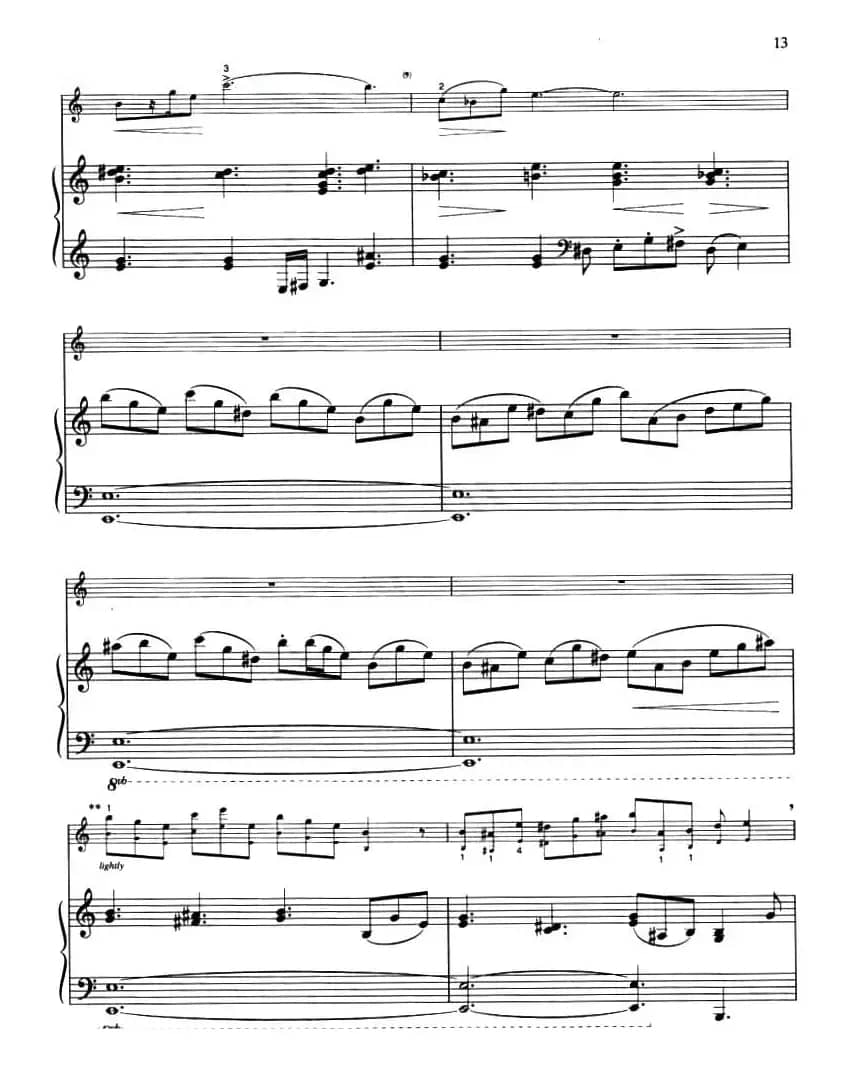 THE CHAMBER OF SECRETS（小提琴+钢琴伴奏）