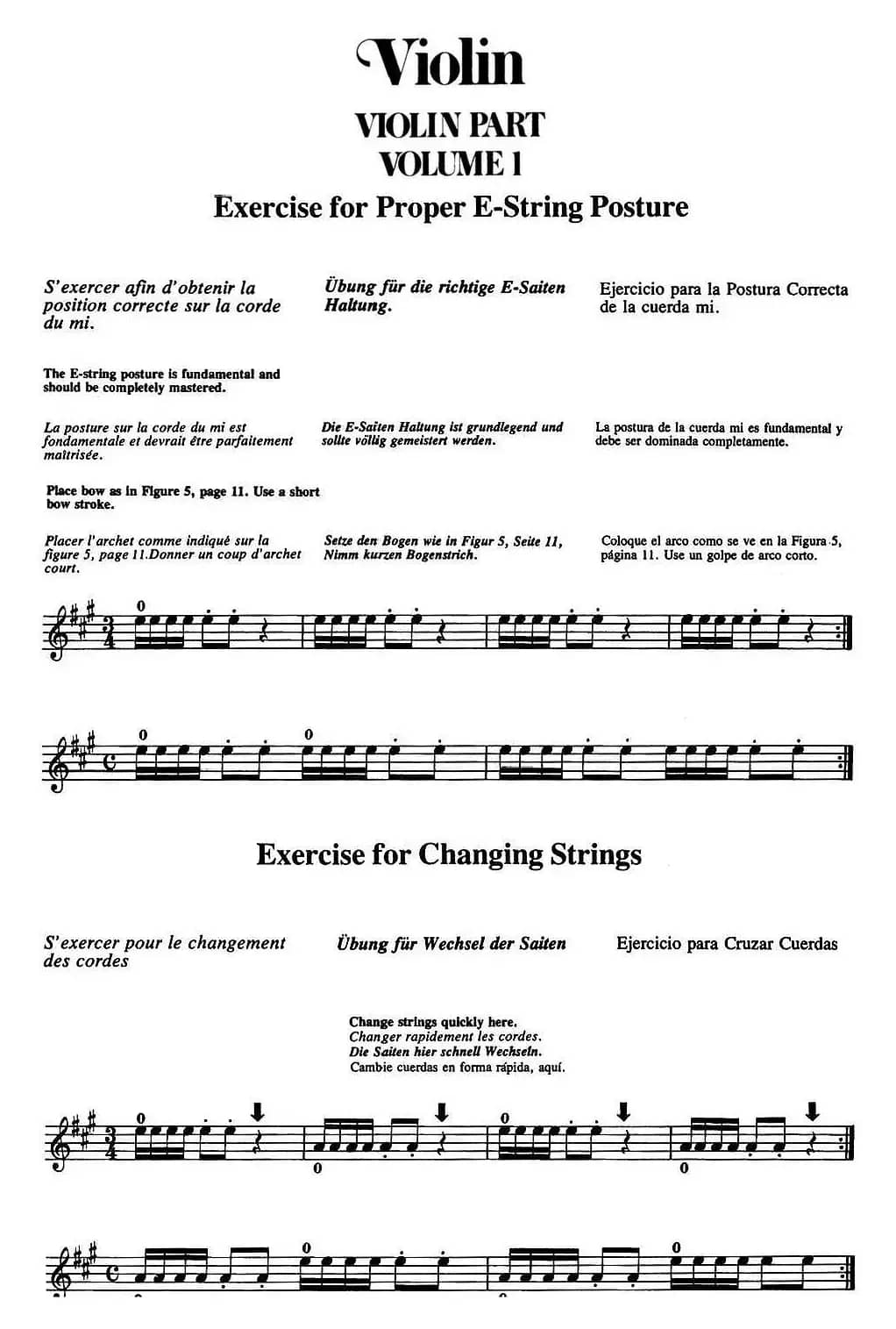 铃木小提琴教材第一册（Suzuki VIOLIN PART VOLUME 1）