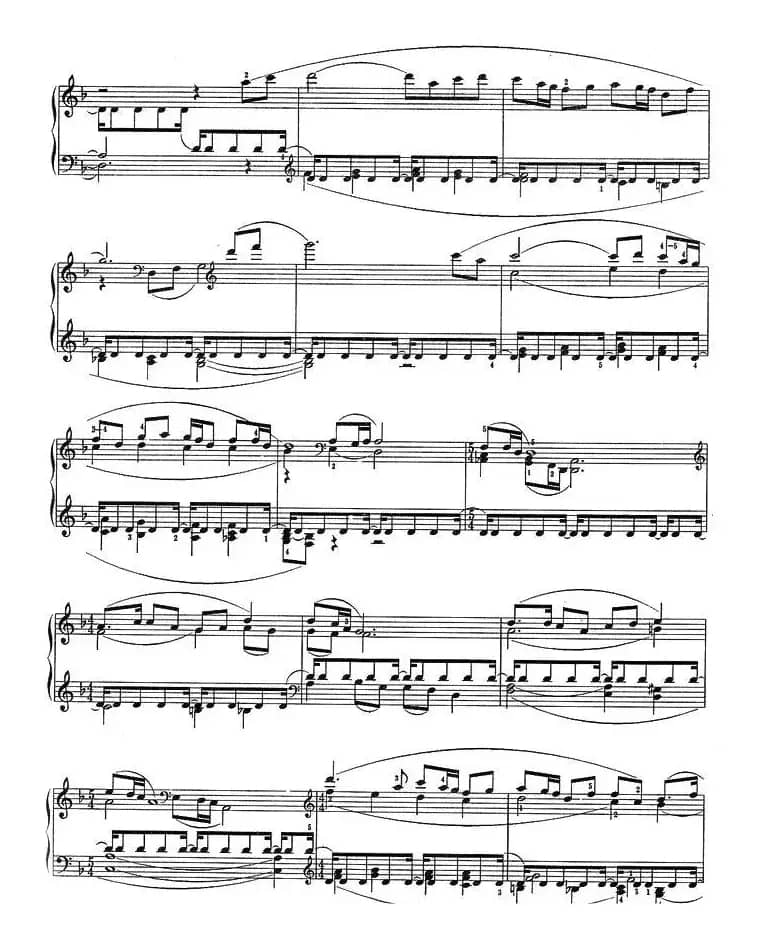 序曲与舞曲（第一部分）