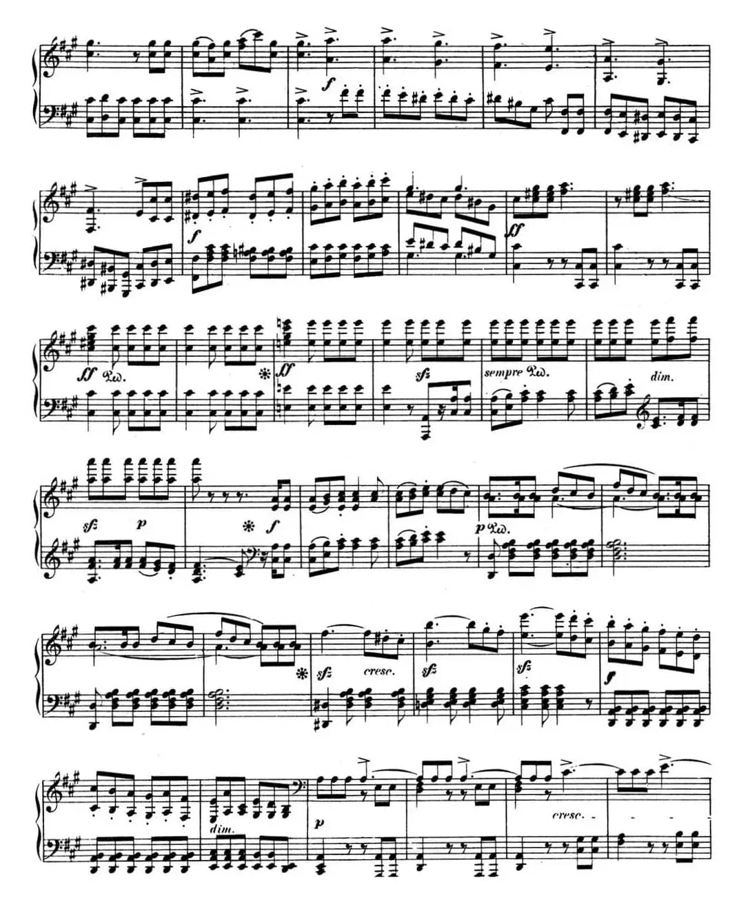 门德尔松无词歌Op.19（NO.3）