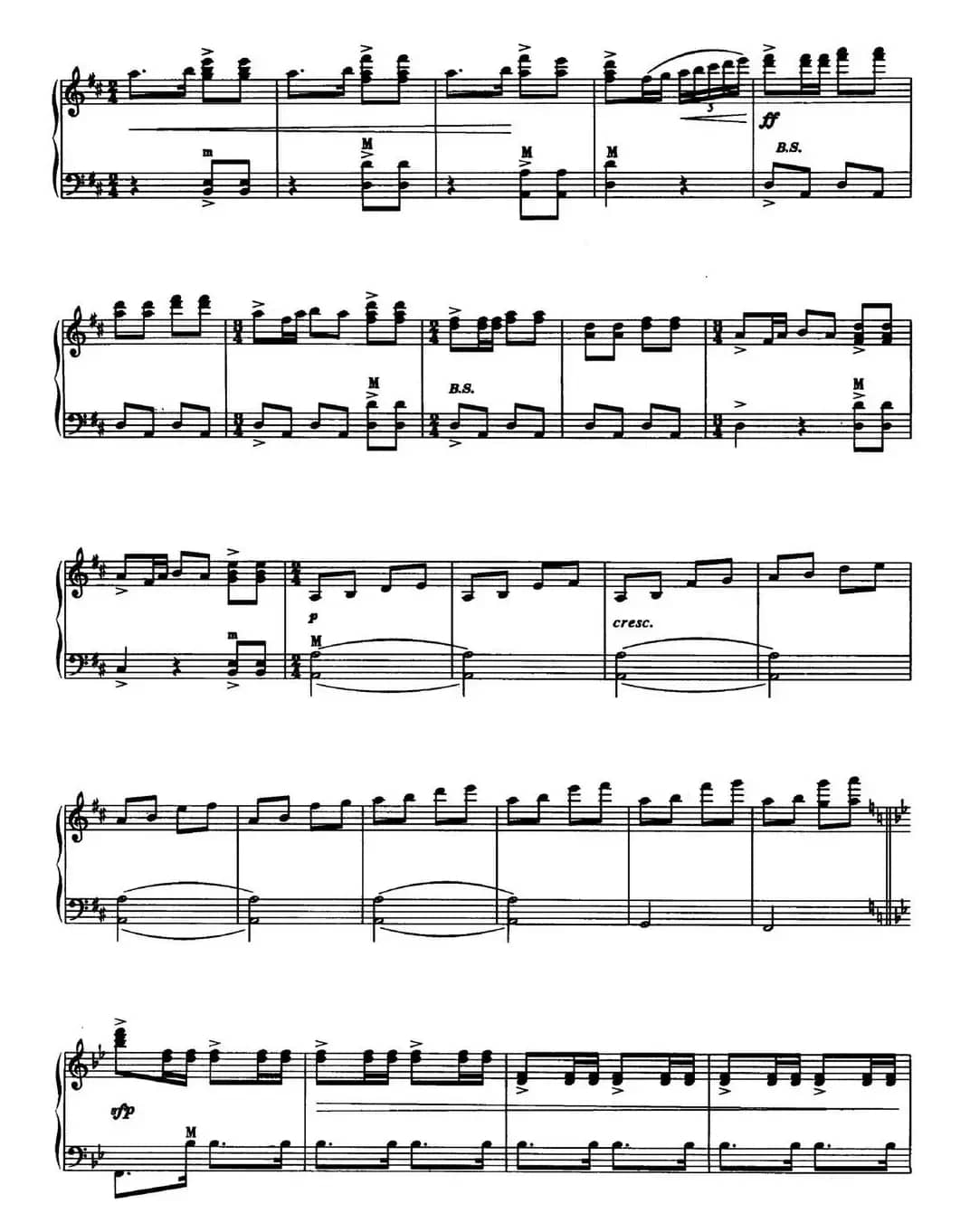 保卫黄河（选自钢琴协奏曲《黄河》 ）