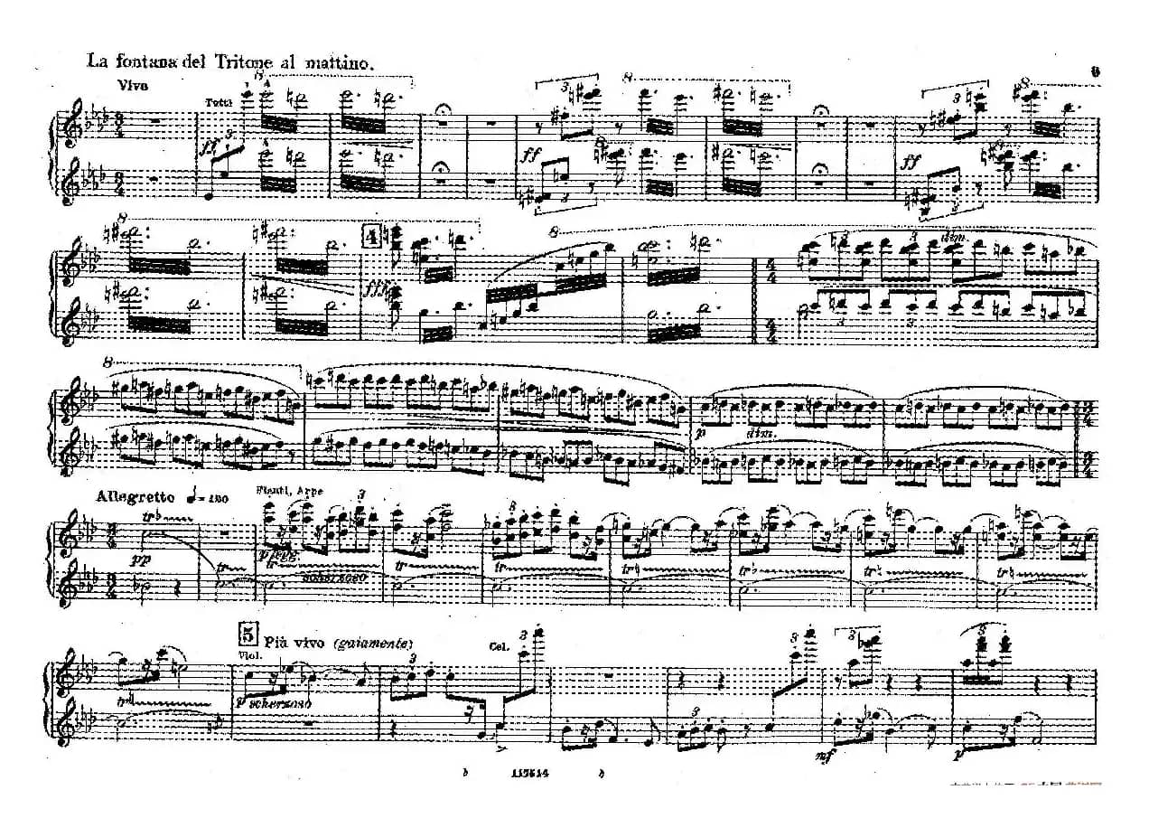 Fontane di Roma （交响诗《罗马的喷泉》）