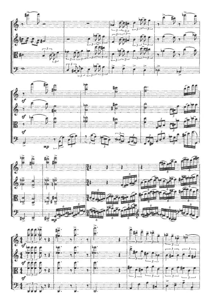 黑海素描（弦乐四重奏）